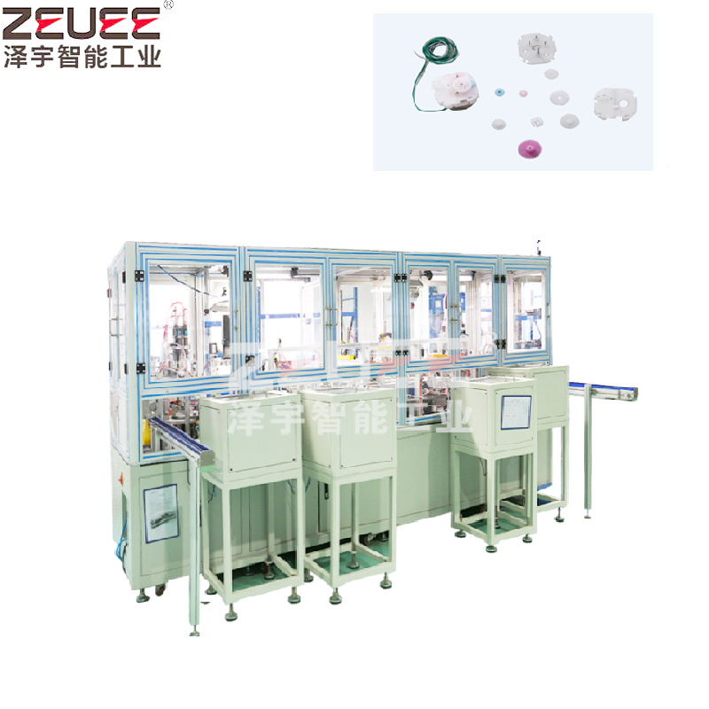 Elektromotor elektrische apparatuur automatische assemblagemachine